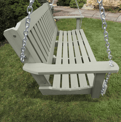 Highwood Lehigh Poly Porch Swing in Eucalyptus *NEW*