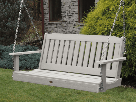 Highwood Lehigh Poly Porch Swing in Harbor Gray *NEW*